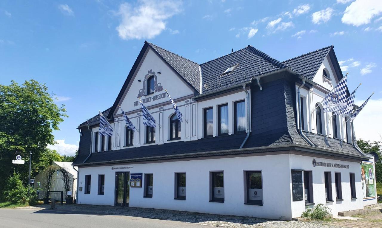 Hofbraeu Zur Schoenen Aussicht Nordhausen Exteriör bild